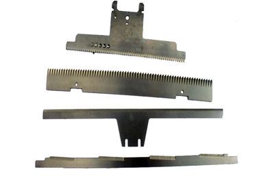 Serrated Zig Zag Blade , Packaging Machine Blades High Cutting Efficiency