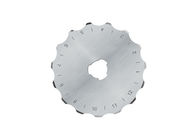 Toothed Serrated Circular Slitter Blades Durable For Top Cutting Cloth
