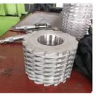 Recycling Plastic Crusher Blade , Shredder Machine Blades Reliable Steel