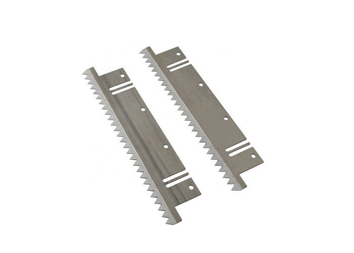 Perforated Industrial Knife Blades HSS 58 - 62HRC Hardness For Packing Machine