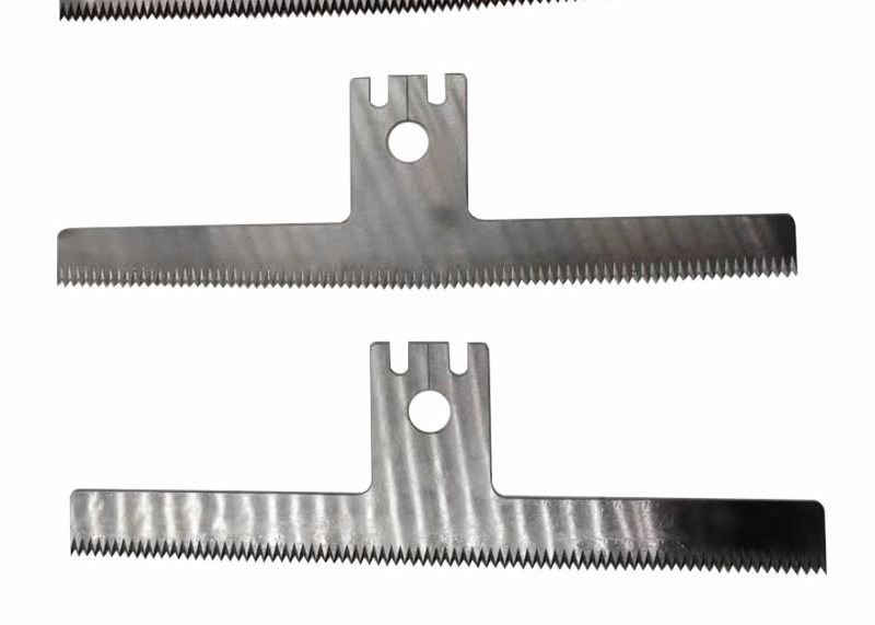 M2 High Speed Steel Serrated Knife For Vertical Packaging Machine Long Durance